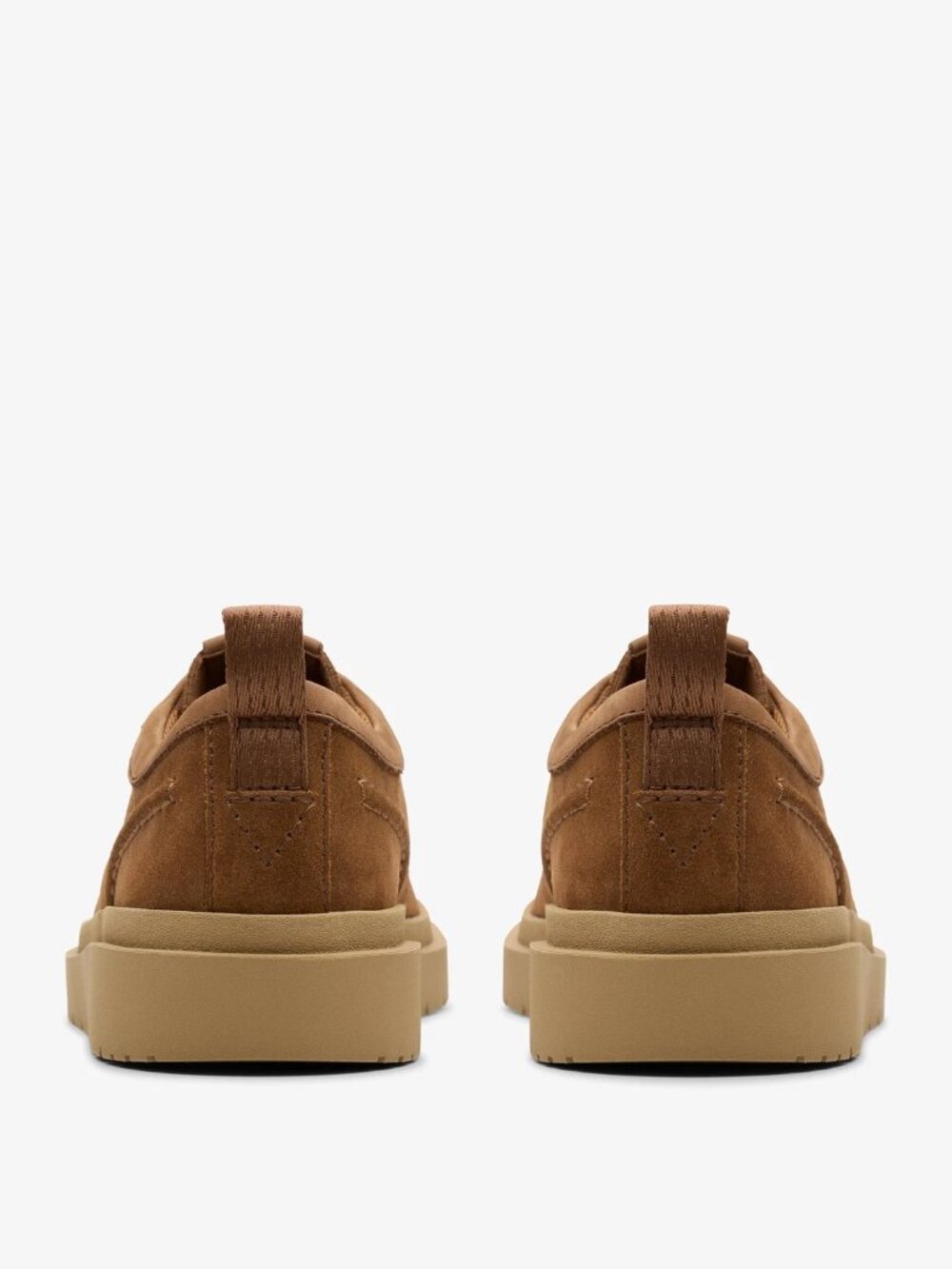 Clarks Polden Moc Shoes Coler Cola Suede - Picture 6 of 6